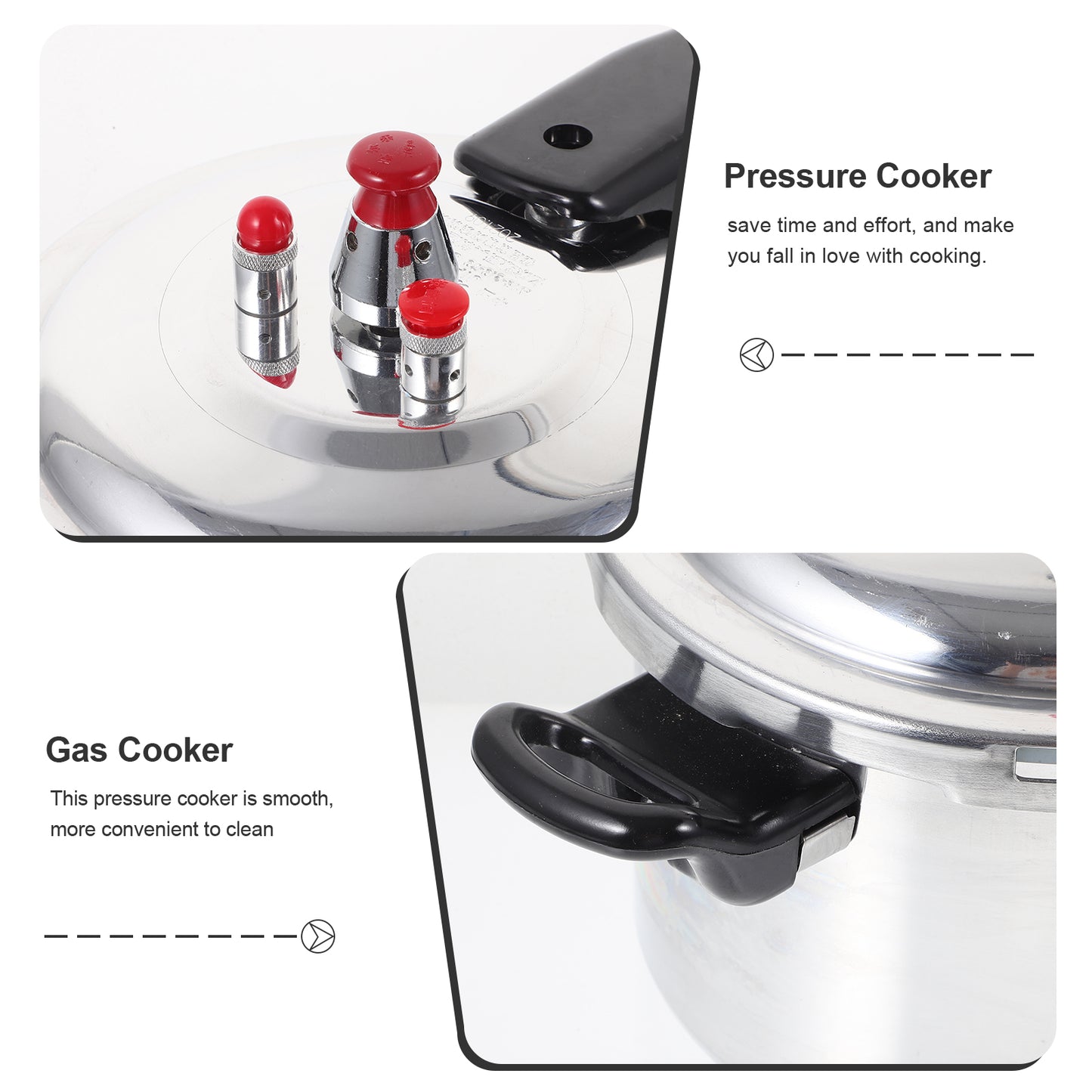 Pressure Cooker Pot Rice Stove Top High Induction Cookers Pots Electromagnetic Gas