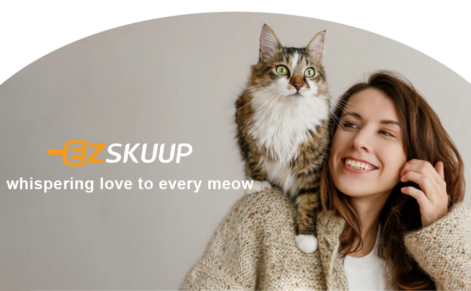 Ezskuup Non-Stick Ultra Clumping Cassava Tofu Cat Litter Odour Control Low Tracking Kitty Litter Plant-Based Ingredient 4KG/PACK