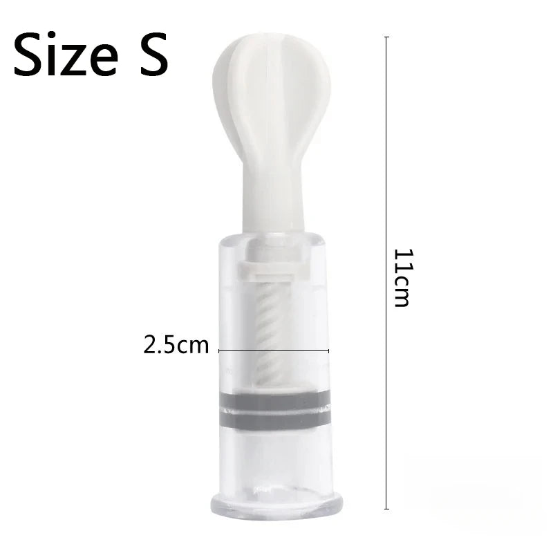 Vacuum Suction Cupping Cup Nipple Enhancer Massage Vacuum Cans Plastic Enlarger Suction Enlarger Body Breast Massager Cups