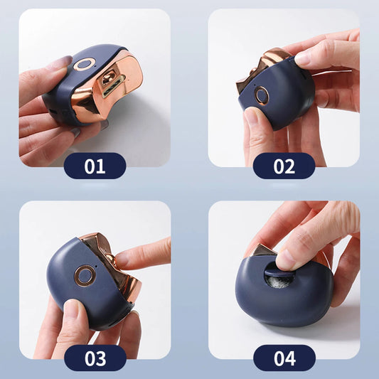 Smart Motor Deceleration Infant Nail Care Accessories Baby Accessories Newborn Nail Polish Machine Pink plating