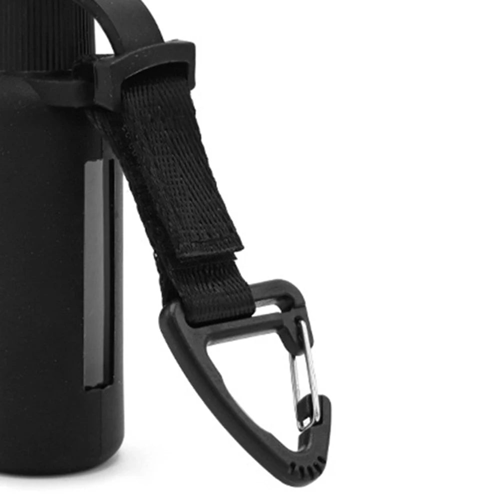 50ml Mini Fine Mist Spray Bottles Travel Bottle with Tactical Hook Strap Refillable Spray Bottle for Outdoor Camping for Liquid