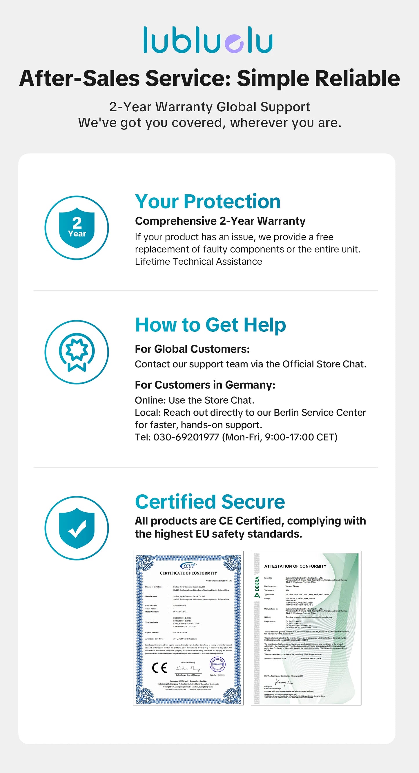 Lubluelu SL60 Max 3-in-1 Robot Vacuum Mop - 5000Pa Suction Pet Hair Long Hair Friendly LDS9.0 LiDAR 24 No-Go Zones APP Control