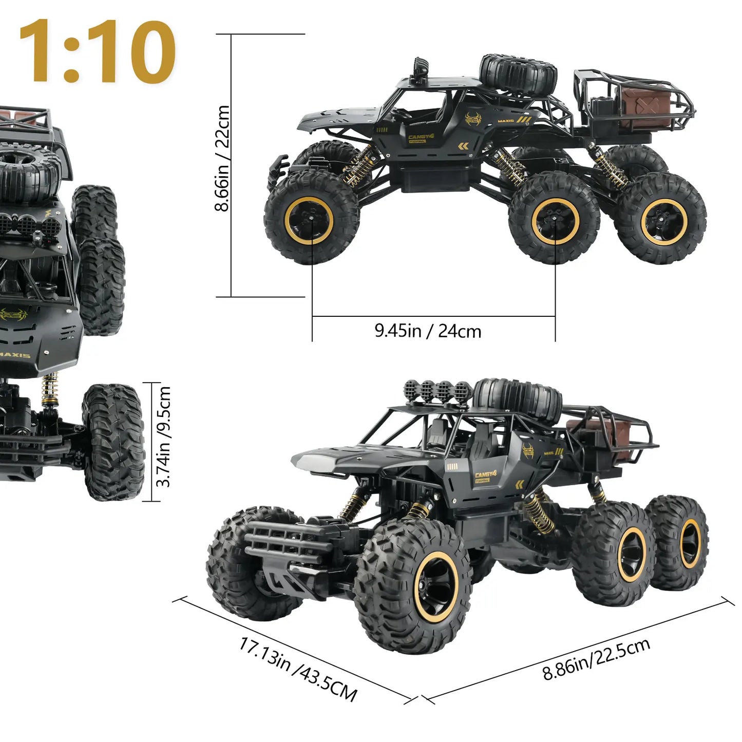 1:12 4WD RC Car 2.4G Radio Remote Control Cars Buggy 4x4 Off-Road Control Trucks Boys Toys for Kids Gifts