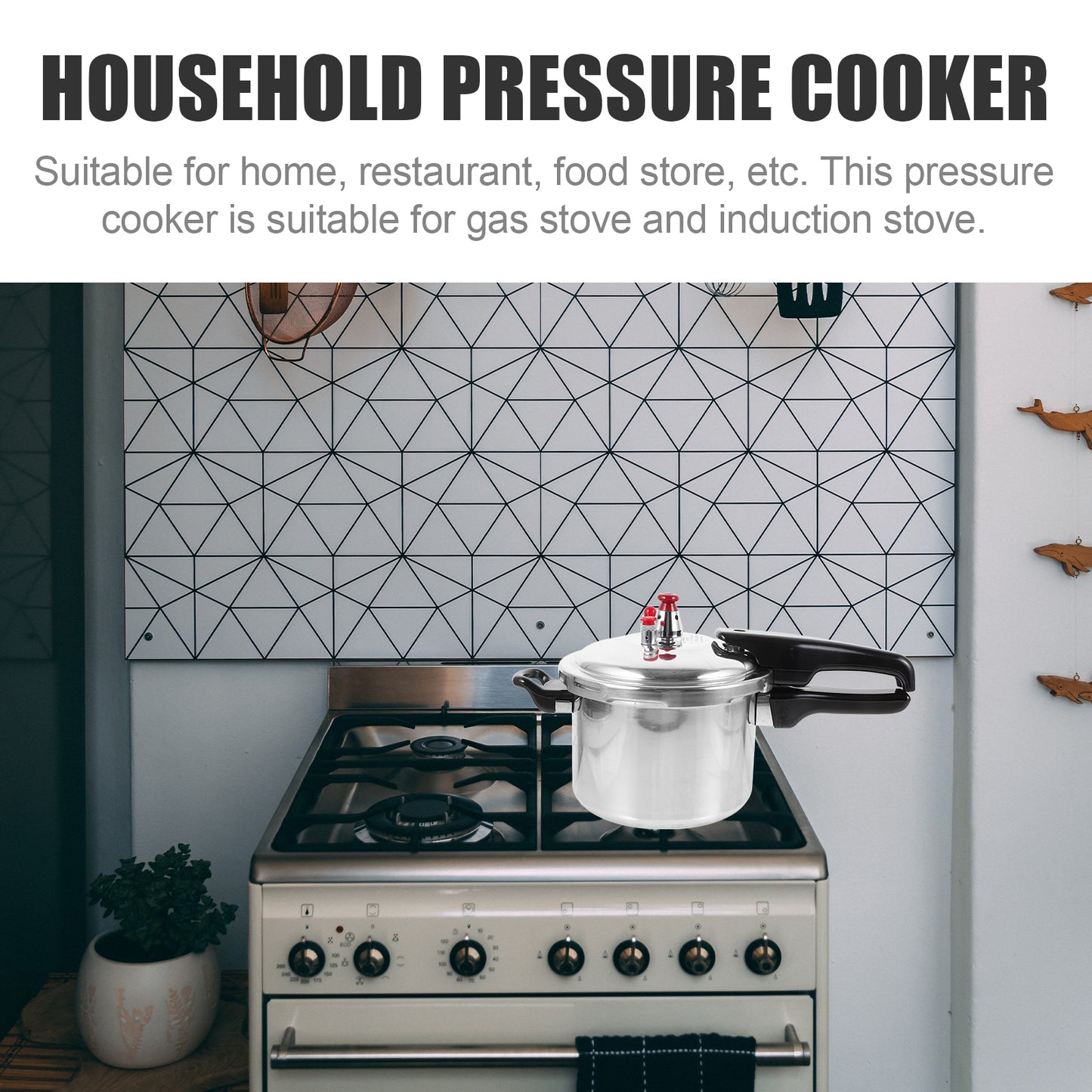 Pressure Cooker Pot Rice Stove Top High Induction Cookers Pots Electromagnetic Gas