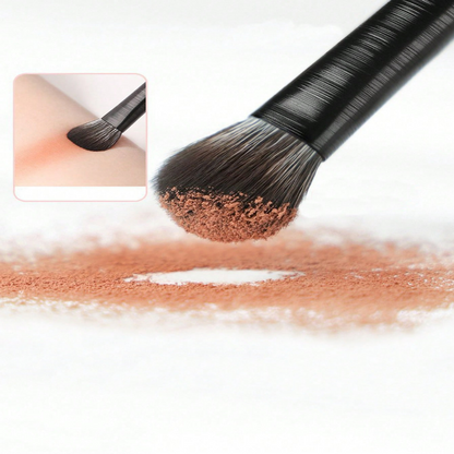 6pcs/set Eye Makeup Brushes Kit Including Angled Eyeliner, Detail Concealer, Blending Brush, Blending Crease Brush