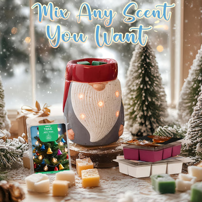 Aromatic Soy Wax Melts - Wax Cubes/Tarts - Economical Home Fragrance for Candle Warmers - Invigorating Scents for Your Environment, Including Pudding, Gingerbread, Berries, Caramel, Coffee, Apple Cinnamon, Tree, And Eve.