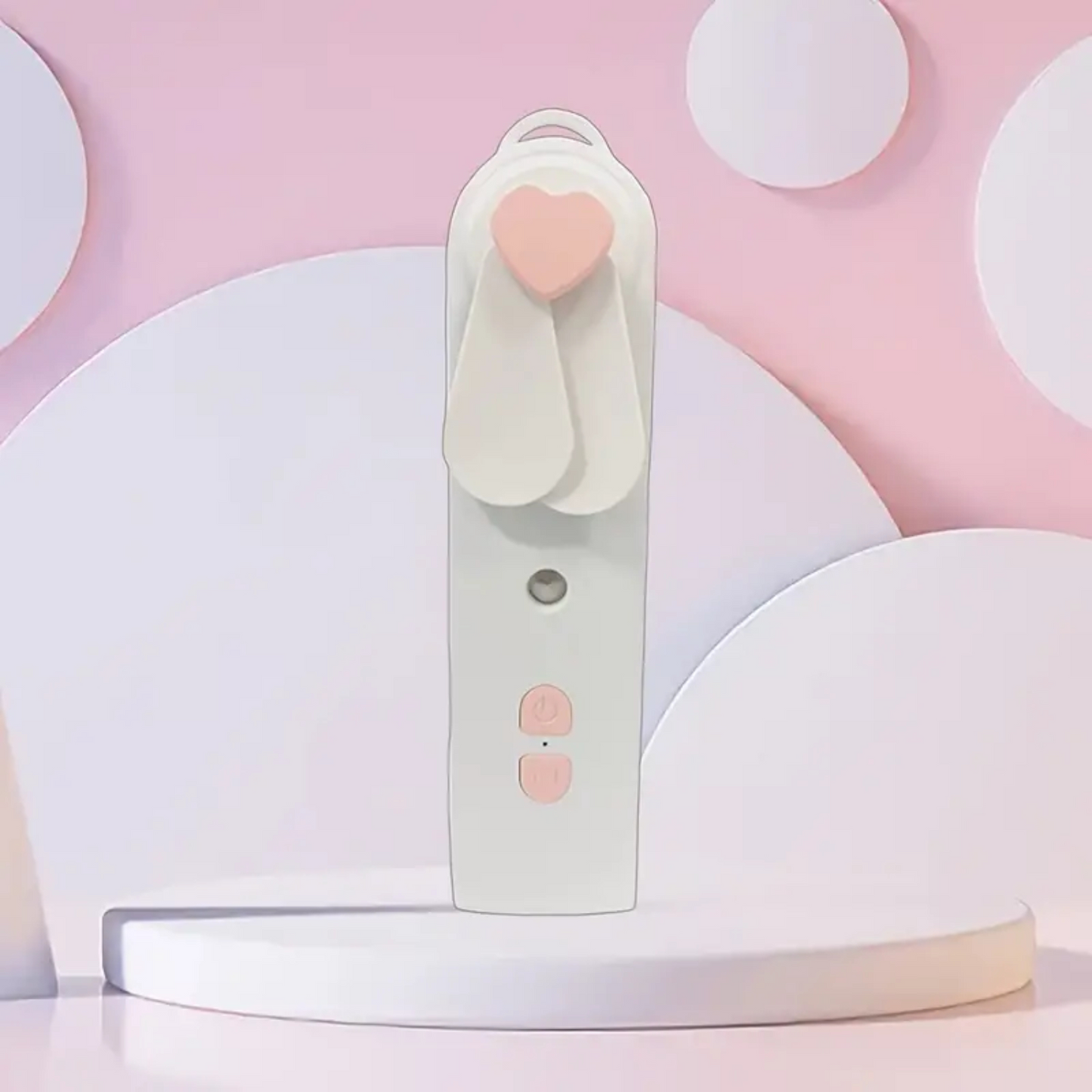 Mini Nano Face Steamer Handheld Mist Fan, 2-speed Wind Adjustment, Water Sprayer - Perfect Gift for Women, Wife, Girls