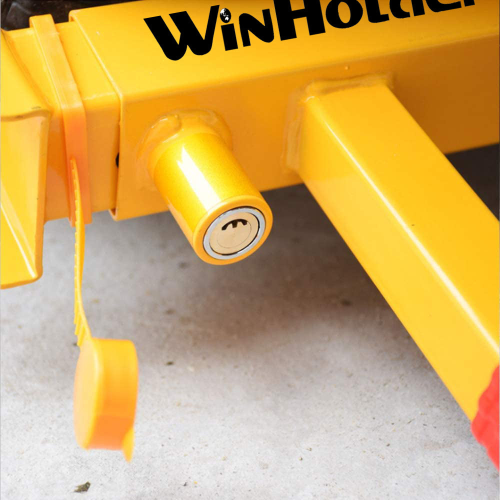 1/2/4Pack Heavy Duty Security Wheel Tire Lock Anti Theft Clamp Adjustable 8 Holes with Keys for Caravan Car Van Trailer