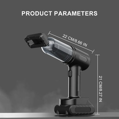 Car Vacuum Cleaner Strong Suction Cleaning Cordless Portable Handhled Air Duster Home Appliance Powerful Blower Cleaning Machine