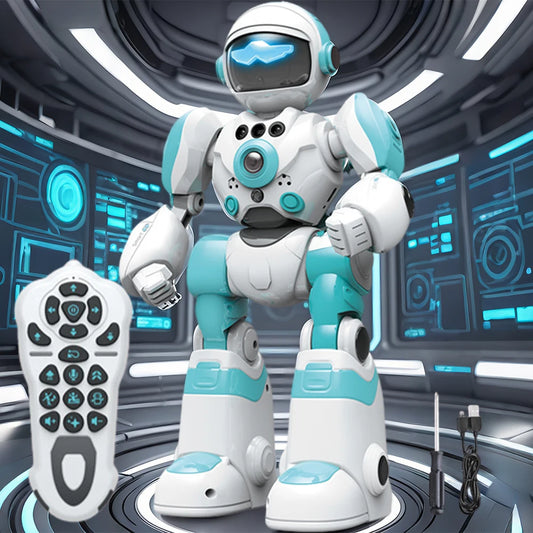 Electric Toy Robot Model Remote Control Music Dancing Gesture Control Intelligent Voice Robot  for Boys and Girls Gift