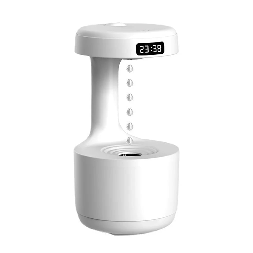 Gravity-Defying Water Droplet Humidifier USB Electric Aroma Diffuser Large Capacity Home-Use Silent Spray Air Humidifier