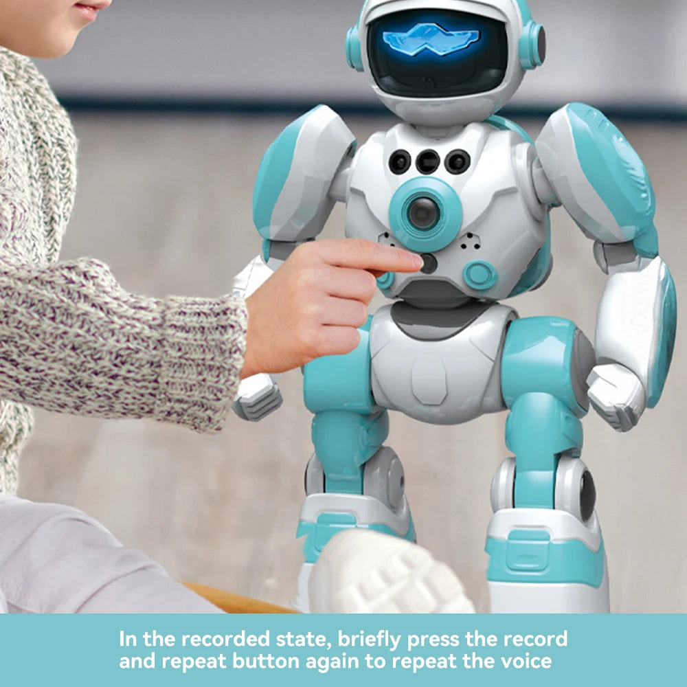 Electric Toy Robot Model Remote Control Music Dancing Gesture Control Intelligent Voice Robot  for Boys and Girls Gift