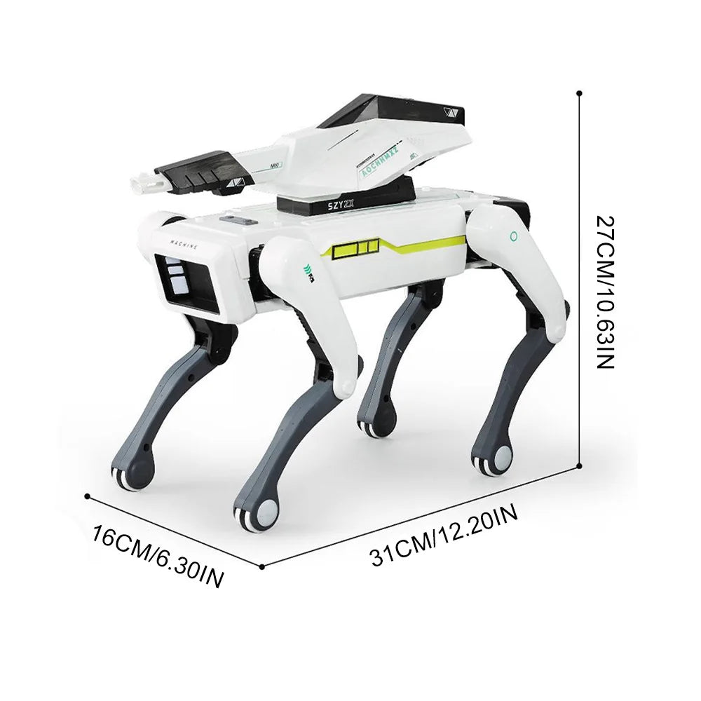 Quadruped Remote Control Programming Simulation AI Robot Dog Voice Interaction Electric Childrens Intelligent Mechanical Dog Toy