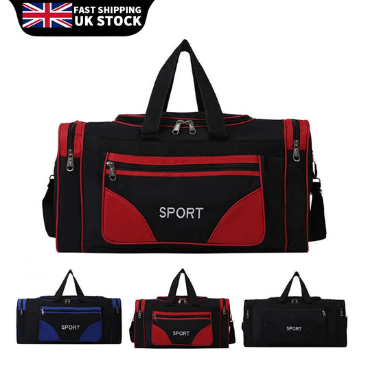 Mens Womens Large Holdall Bag Duffle Bag Sports Weekend Travel Luggage Bag