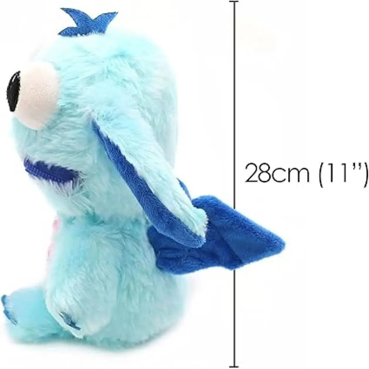 Worry Yummy Monster Soft Toy - 28cm (11") Cuddly Sleep Companion for Kids - Anxiety & Stress Reducing - Blue 'Marvin'
