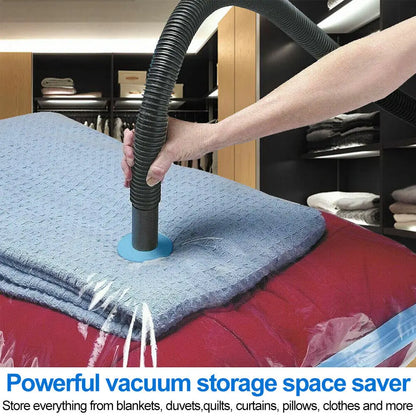 12pcs Vacuum Storage Bags With Valve Folding Compressed Space Saving Clothes Storage Big Size For Towel Cloth Blanket