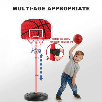 Sports Basketball Toys Basketball Hoop Liftable105-179CM Rack Indoor Outdoor Ball Rim Shoot Children For Gift