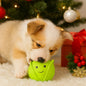 Christmas Dog Toy Non-Toxic Latex Squeaky Ball Assorted Interactive Pet Toys 6-12cm