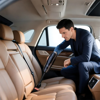 Wireless Car Vacuum Cleaner Suction Blowing Charging Extraction 4 in 1 Dust Removal With 4000Mah Battery and Flat Long Nozzle