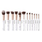Voltsify Set of Professional Makeup Brush Tools Makeup Brush Soft Fiber Hair Cosmetic Beauty Tools