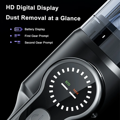 Portable Vacuum Cleaner Wireless Handheld Car Vacuum Cleaner 16000Pa Strong Suction Cleaning Machine for Carpet Sofa Bed Floor