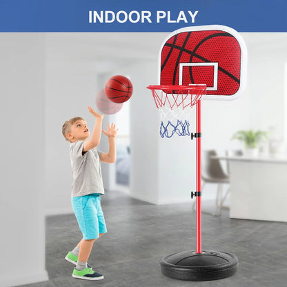 Sports Basketball Toys Basketball Hoop Liftable105-179CM Rack Indoor Outdoor Ball Rim Shoot Children For Gift