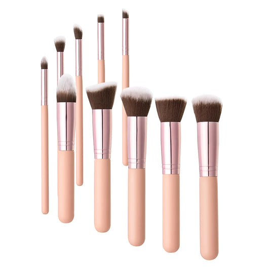 Voltsify Set of Professional Makeup Brush Tools Makeup Brush Soft Fiber Hair Cosmetic Beauty Tools