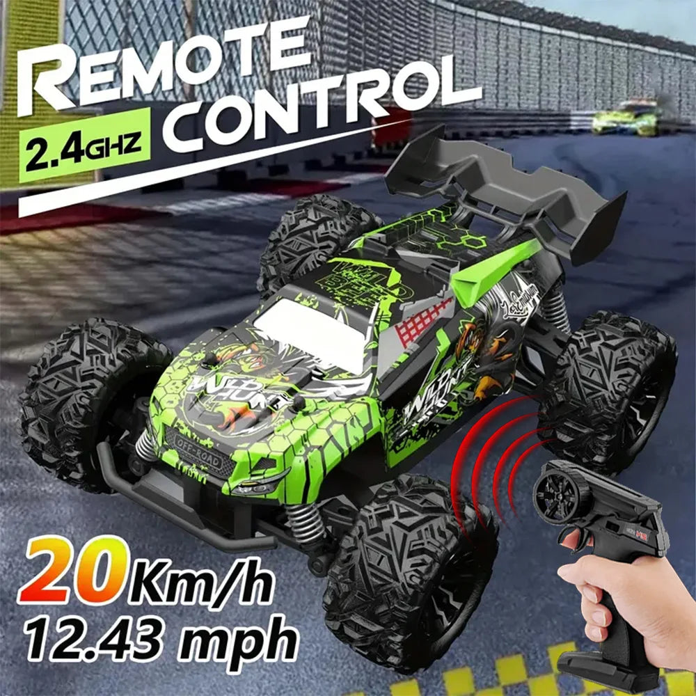 1:14 Scale RC Car for Kids Adults 20KM/H High Speed 4WD Off-Road Remote Control Truck 2.4GHz Toy Vehicle Gift for Teens and 6+