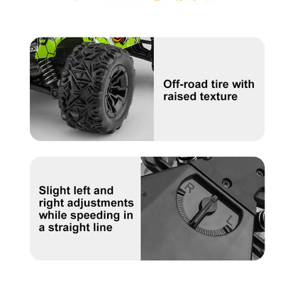 1:14 Scale RC Car for Kids Adults 20KM/H High Speed 4WD Off-Road Remote Control Truck 2.4GHz Toy Vehicle Gift for Teens and 6+