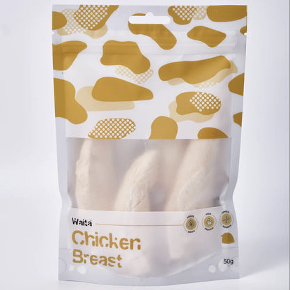 Waita 100% Natural Freeze Dried Chicken Breast 50g - Cat Dog Healthy Food Treat