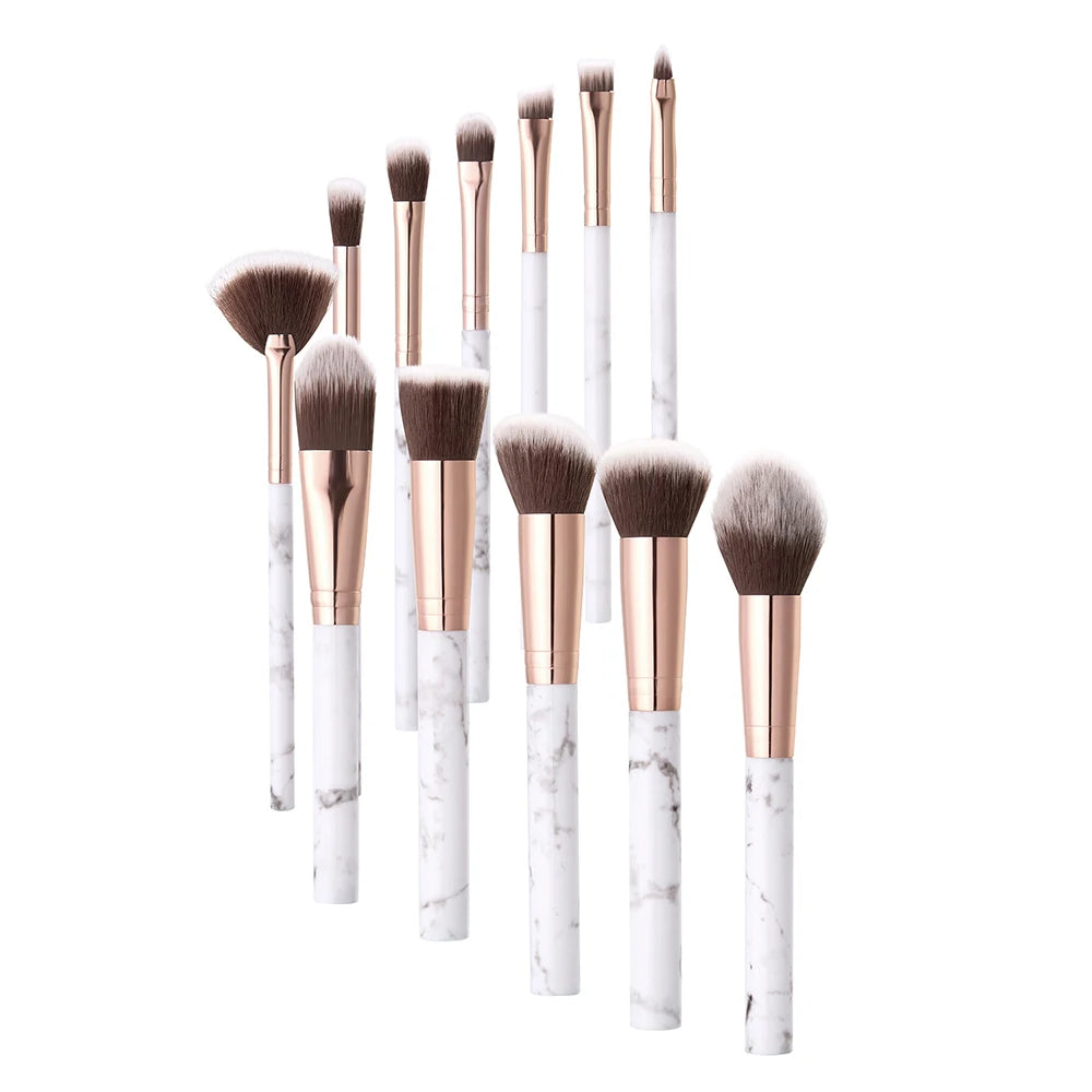Voltsify Set of Professional Makeup Brush Tools Makeup Brush Soft Fiber Hair Cosmetic Beauty Tools