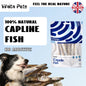 Waita Freeze Dried Capelin 40g Premium Pet Treats Cat Dog High Protein Nutrient Dense Skin Coat Rich Vitamins Minerals