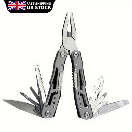 Multifunctional Stainless Steel Multi-tool Pocket Pliers Saw Folding Pliers utdoor Camping Survival Tools Home Repairs
