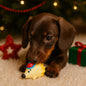 Christmas Dog Toy Non-Toxic Latex Squeaky Ball Assorted Interactive Pet Toys 6-12cm