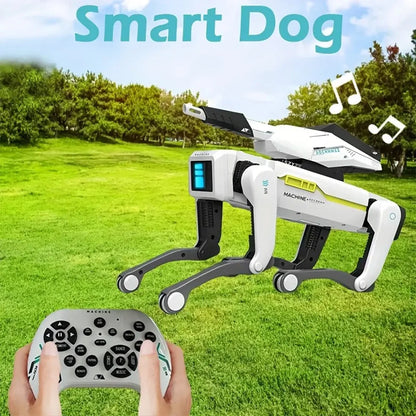 Quadruped Remote Control Programming Simulation AI Robot Dog Voice Interaction Electric Childrens Intelligent Mechanical Dog Toy