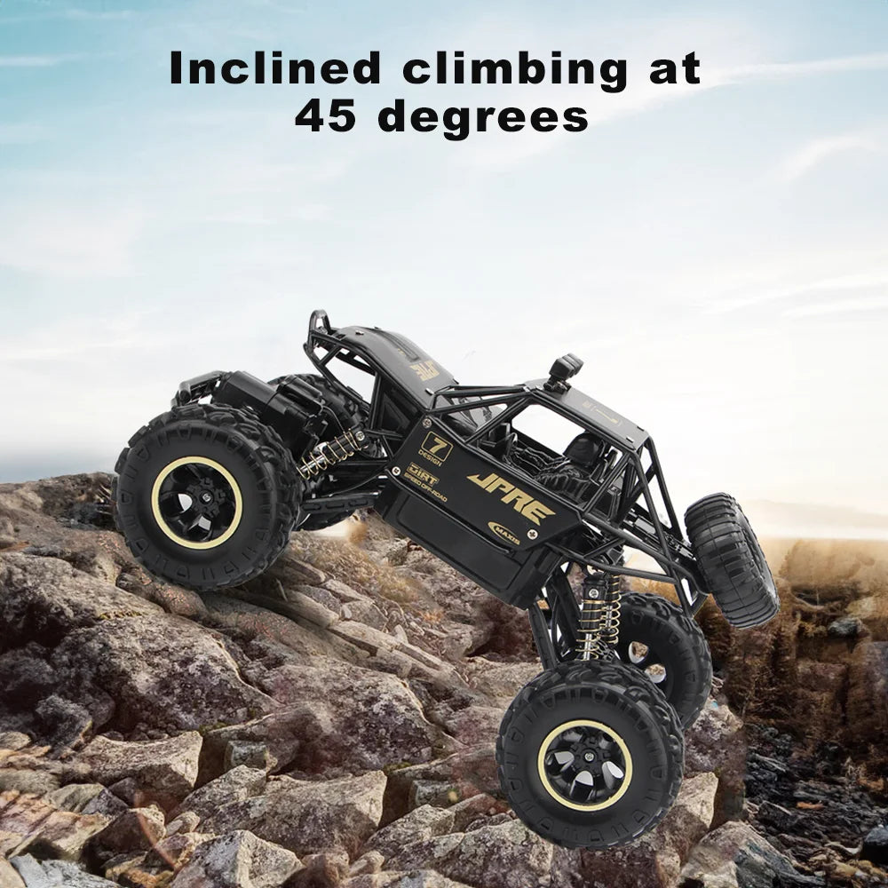 Remote Controlled Car 2.4 GHz RC Car 1:18 Off-road Remote Control Climbing Vehicle Outdoor Cars Toys for Boys Girls Gifts