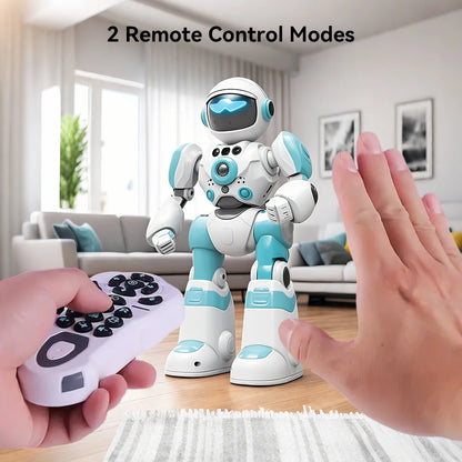 Electric Toy Robot Model Remote Control Music Dancing Gesture Control Intelligent Voice Robot  for Boys and Girls Gift
