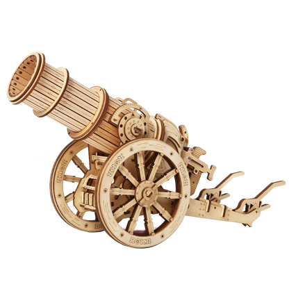 Robotime 3D Wooden Puzzle Medieval Siege Weapons Game Assembly Set Gift for Children Teens Adult War Strategy Toy KW401 KW801
