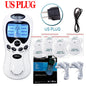 Dual Output Body Massager Electric Massage Kit EMS Stimulator Full Body Relax Muscle Therapy Pulse Tens Acupuncture Massager