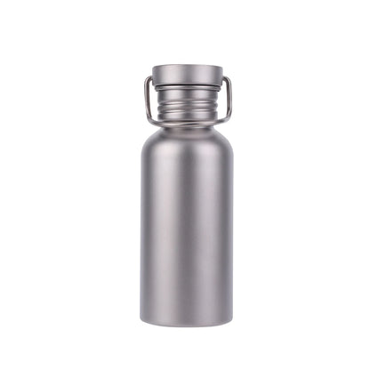 500-750ml Titanium Water Bottle Sports Kettle Leak-Proof Ultralight Water Bottle Tourism Sports Bottle Outdoor Sport Supplies