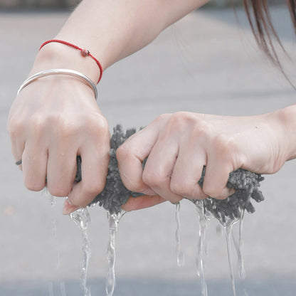 Interior Windshield Cleaning Tool with 180 Degree Rotatable and Extendable Handle Auto Inside Glass Wiper Kit for Cars