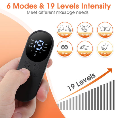 EMS Massage Patches Heating Stimulator Neck Back Shoulder Full Body Massager Pads Remote Control Muscle Relax Mini Patch 6 Modes