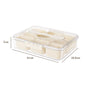 Divided Serving Tray Food Dispenser Kitchen Storage Box 9 Compartments Snack Box for Candy, Nuts, Cookies, Fruit Storage Box