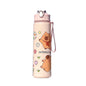 700ml Capybara Cute Water Cup with Straw & Handle Kawaii Travel Water Bottle Large Capacity Drinking Bottle for Fitness Sports