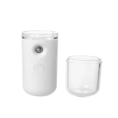 30ml Cool Mist Facial Steamer Visual Water Tank USB Rechargeable Handy Hydrating Sprayer Mini Beauty Device for Skin Care Makeup