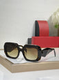 Women Square Tortoiseshell Sunglasses Fashion Trendy Designer Oversized Polarized UV Protection Perfect for Summer