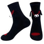 Christmas Magnetic Holding Hands Socks Soft Warm Unisex Couple Socks Christmas Socks Novelty Xmas Crew Socks for Women Men
