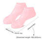 Silicone Anti Crack Foot Mask Prevents Dryness Foot & Hand Spa Mask Pedicure Socks & Moisturizing Gloves for Feet/Hand Care
