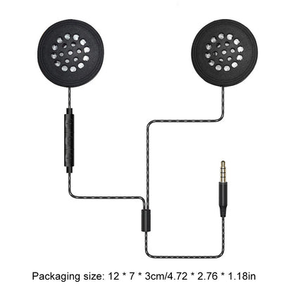 Motorcycle Helmet Headset Anti-interference Wireless Riding Headphone HiFi Wireless Stereo Earphone 3.5mm Port Music Earphone