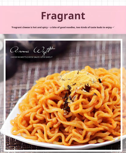 Samyang, Carbonara - flavored Hot Chicken Flavor Noodles, Pack of 5, 130g/bag